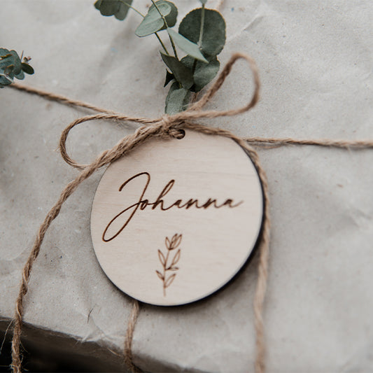 GESCHENKANHÄNGER PERSONALISIERT