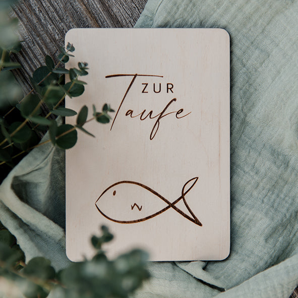 HOLZKARTE PERSONALISIERT