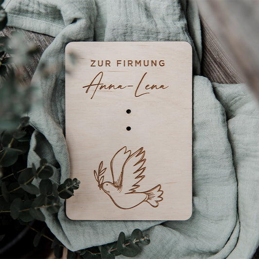 HOLZKARTE PERSONALISIERT