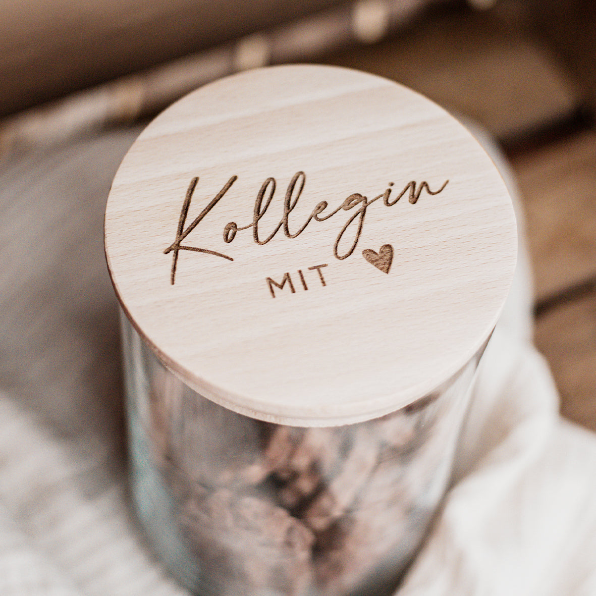 VORRATSGLAS PERSONALISIERT