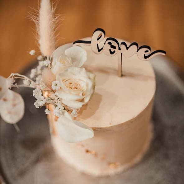 CAKETOPPER "HOCHZEIT"
