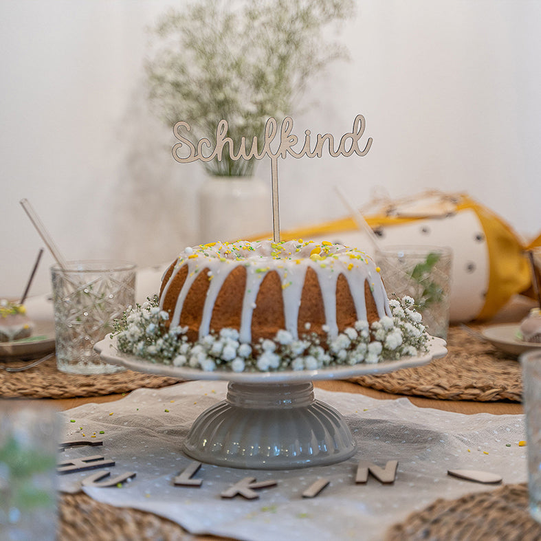 CAKETOPPER "SCHULKIND"