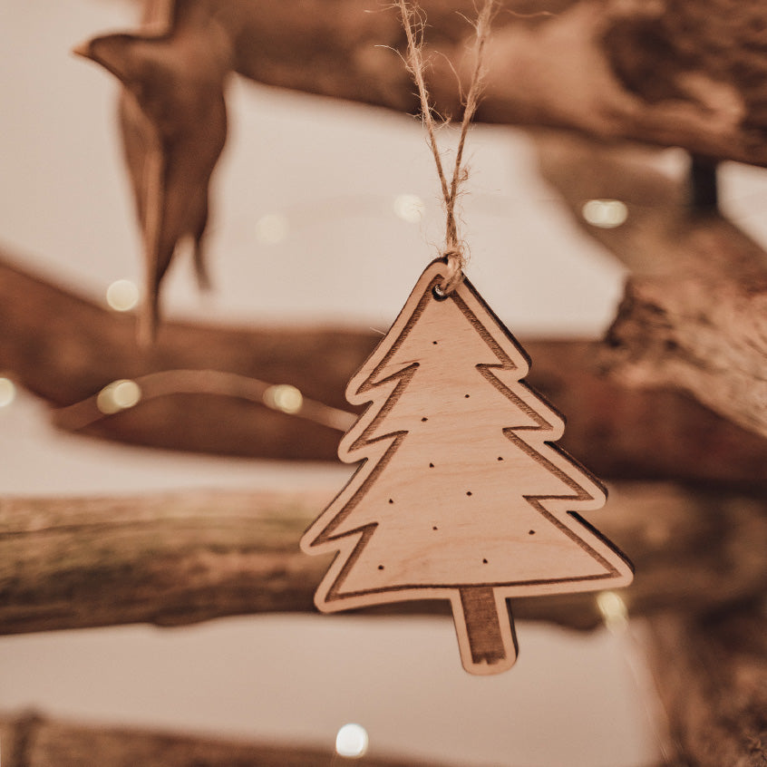CHRISTBAUM ANHÄNGER 3ER-SET