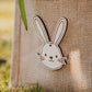 HOLZ ANHÄNGER "HASE"