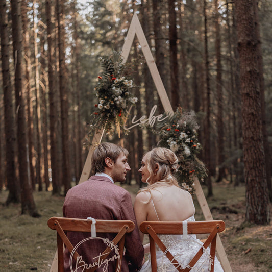SCHRIFTZUG "HOCHZEIT"