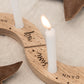 ADVENTSKRANZ AUS EICHENHOLZ
