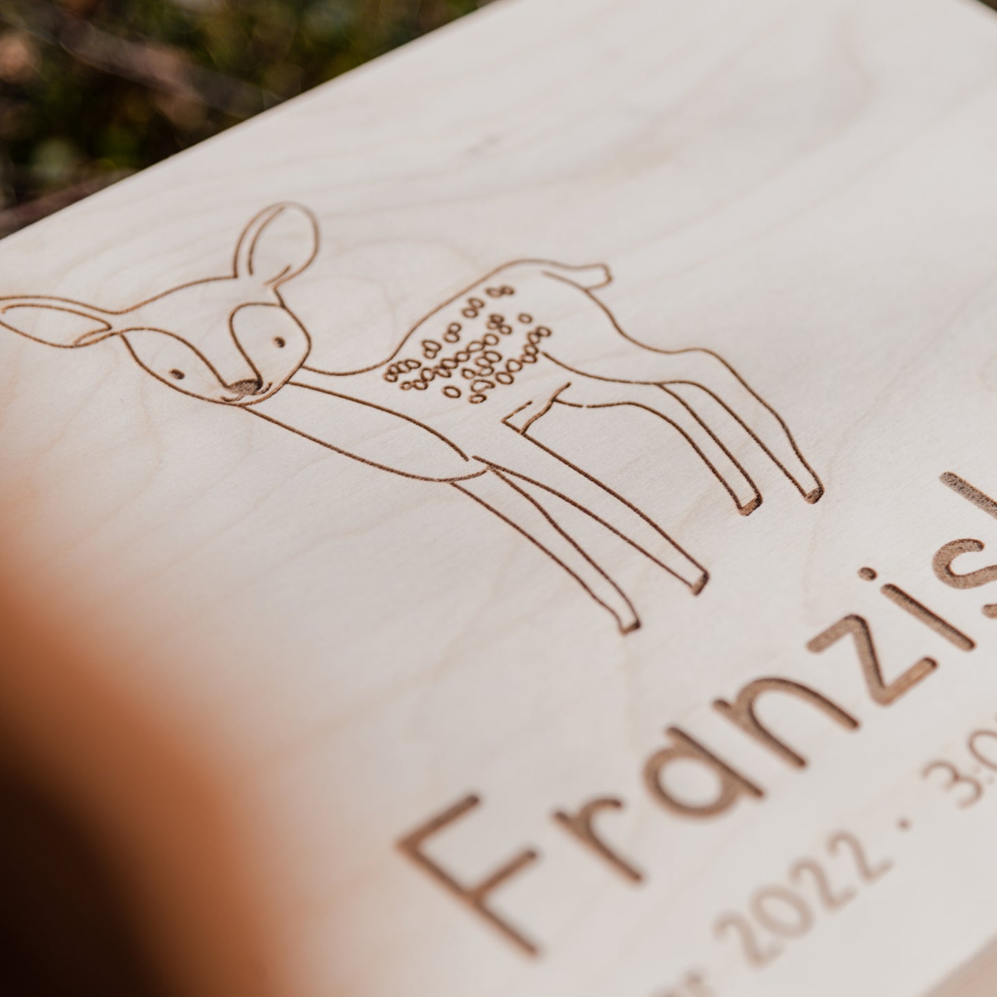 HOLZKISTE 30 x 20 x 14 CM