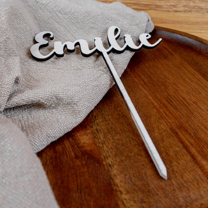 CAKETOPPER "EMILIE" MIT WUNSCHNAME