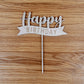 CAKETOPPER "HAPPY BIRTHDAY"