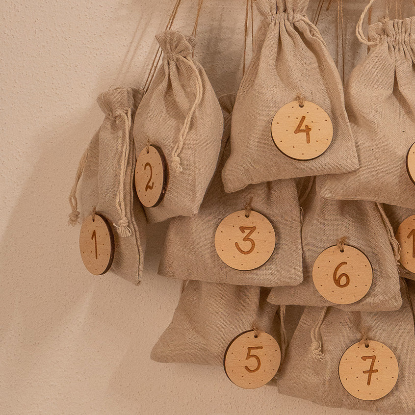 ANHÄNGER "ADVENTSKALENDER" 1-24