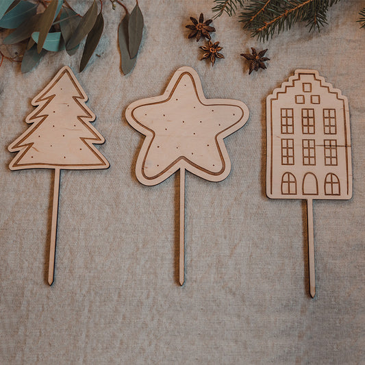 CAKETOPPER "WEIHNACHTSZEIT"