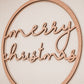 HOLZRING "MERRY CHRISTMAS"